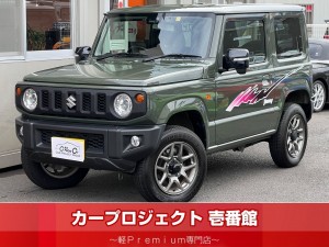 ジムニー　ＸＣ　４ＷＤ　５速ＭＴ　スズキセーフティサポート　純正ディスプレイオーディオ　Ｂカメラ　前後ドラレコ　ＥＴＣ２．０　ブルートゥース　ＤＶＤ再生　シートヒーター　純正１６アルミ　ＯＰデカール　フロアマット　走行７６００Ｋｍ